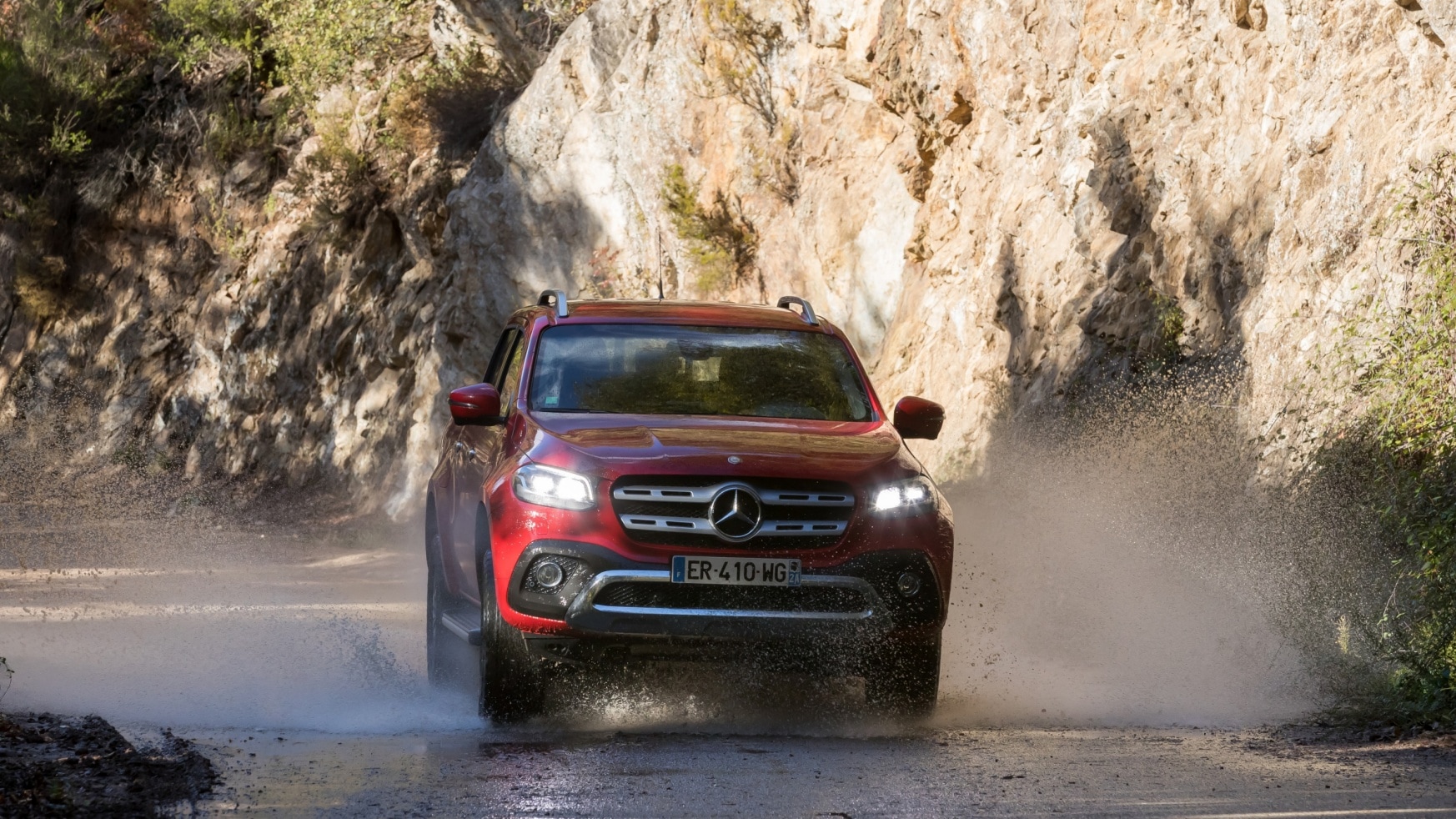 Le pick-up Mercedes Benz Classe X